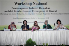 Workshop Nasional Industri Rumahan di Hotel Borobudur, Jakarta